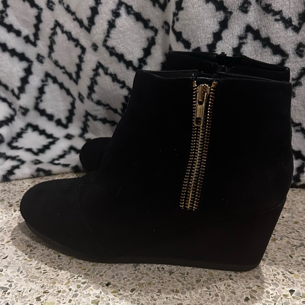 Black booties